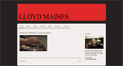 Desktop Screenshot of lloydmaines.com