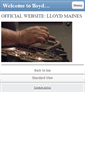 Mobile Screenshot of lloydmaines.com