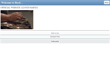 Tablet Screenshot of lloydmaines.com